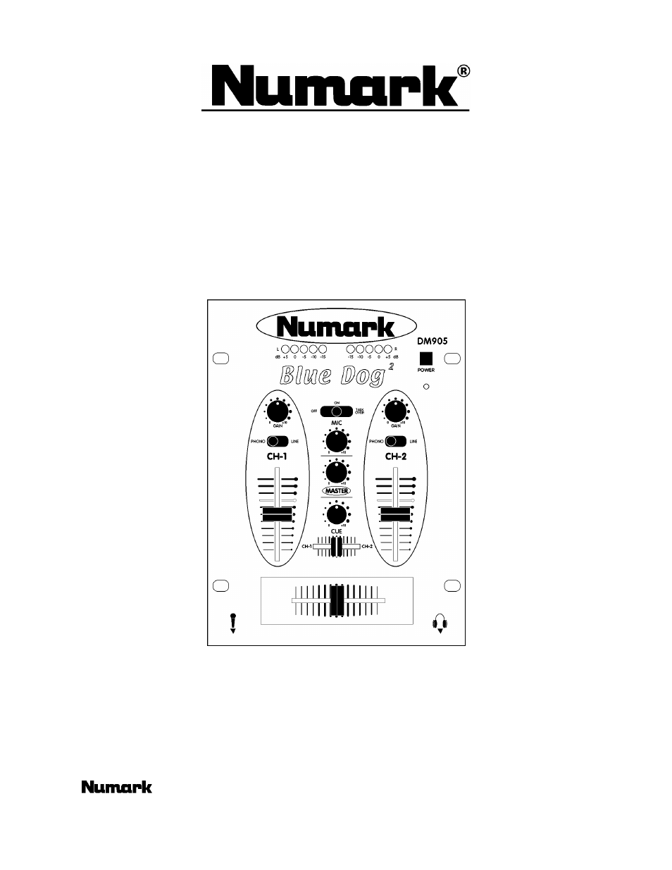 Numark Industries DM905 User Manual | 8 pages