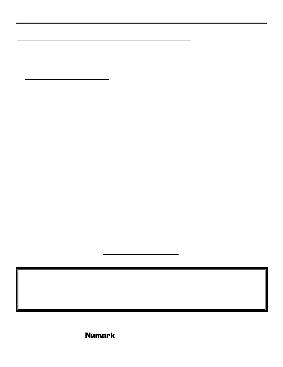 Very important, Product registration | Numark Industries DM905 User Manual | Page 3 / 8
