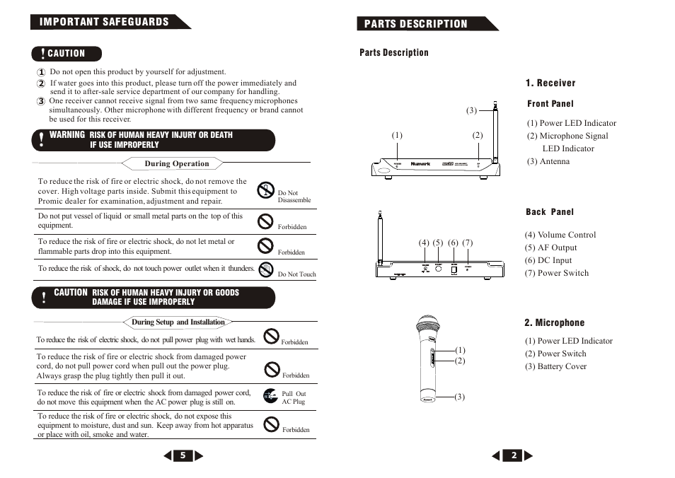 Т³гж 3 | Numark Industries WS32 User Manual | Page 3 / 4