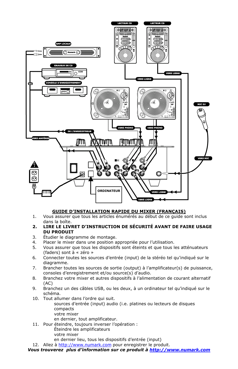 Numark Industries DXM01 User Manual | Page 11 / 16