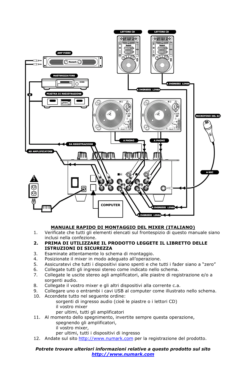 Numark Industries DXM01 User Manual | Page 14 / 16