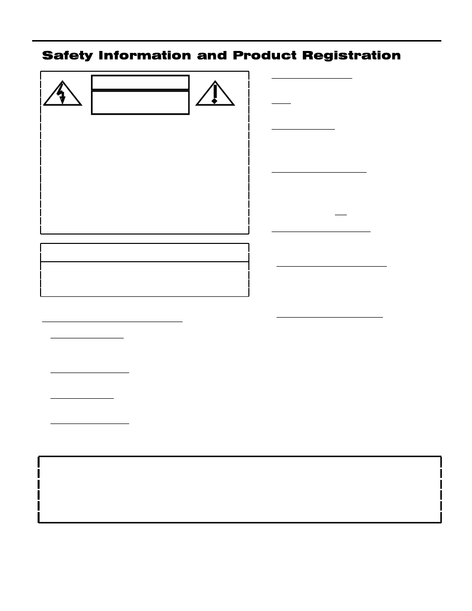 Caution, Safety instructions | Numark Industries DM900EX User Manual | Page 4 / 12