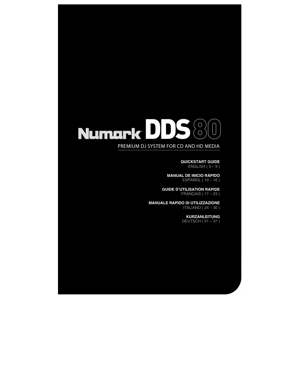 Numark Industries DDS80 User Manual | 40 pages