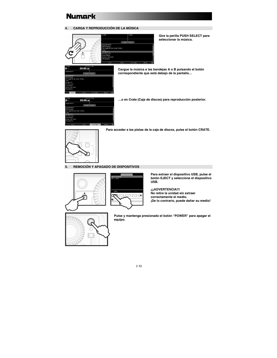 Numark Industries DDS80 User Manual | Page 16 / 40