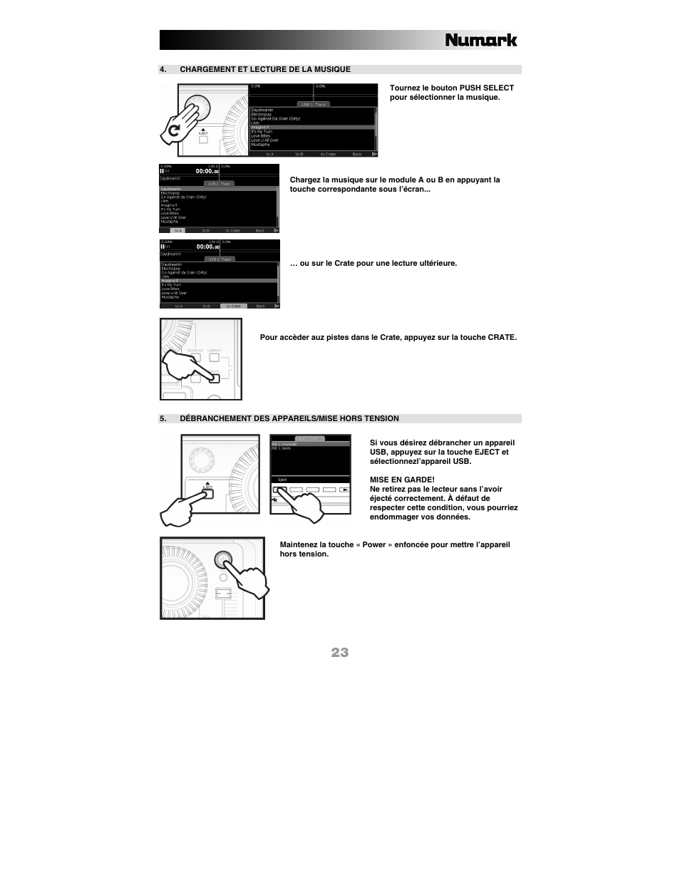 Numark Industries DDS80 User Manual | Page 23 / 40