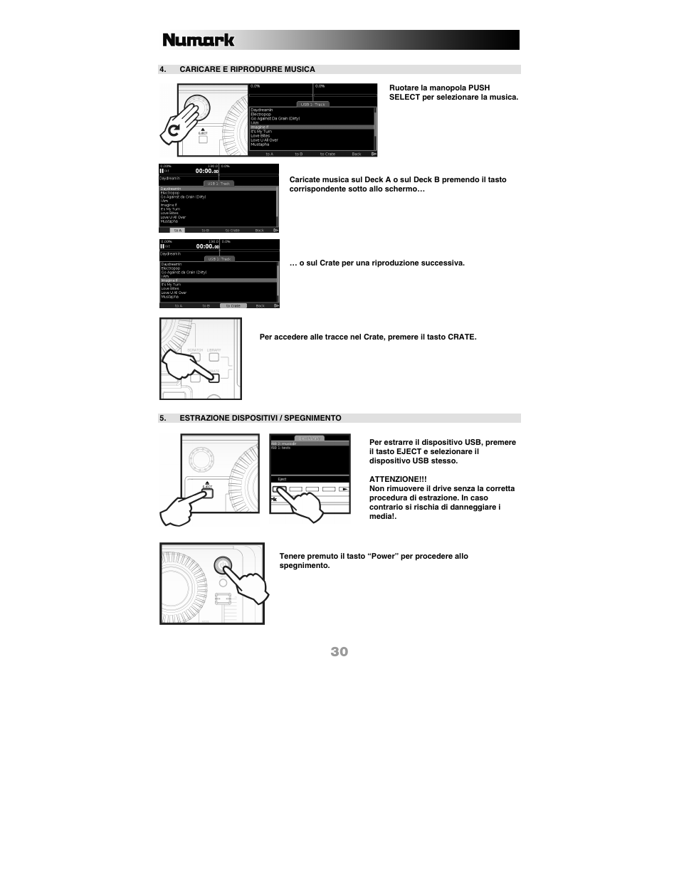 Numark Industries DDS80 User Manual | Page 30 / 40