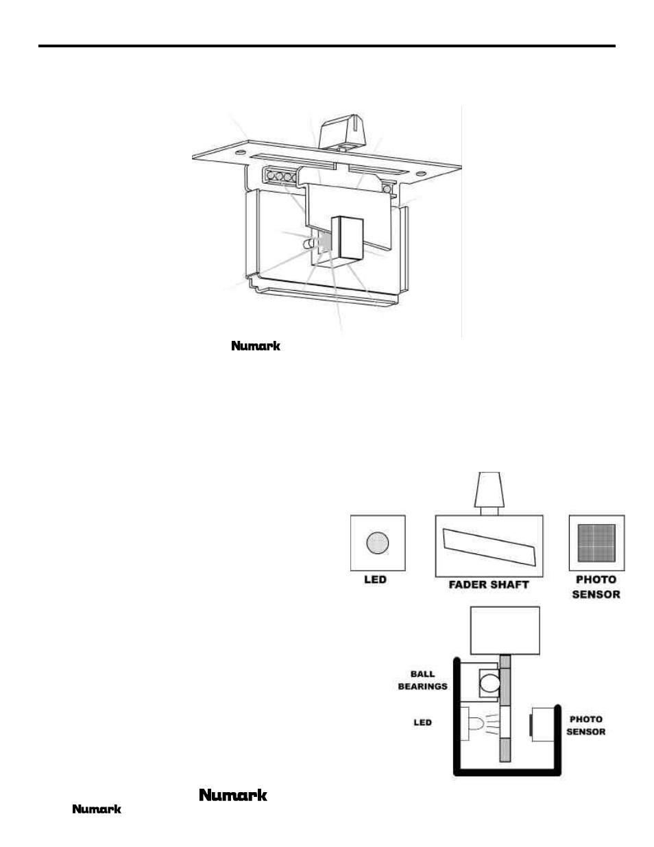 Infinity™ fader the first truly optical fader | Numark Industries SM-3 User Manual | Page 10 / 12