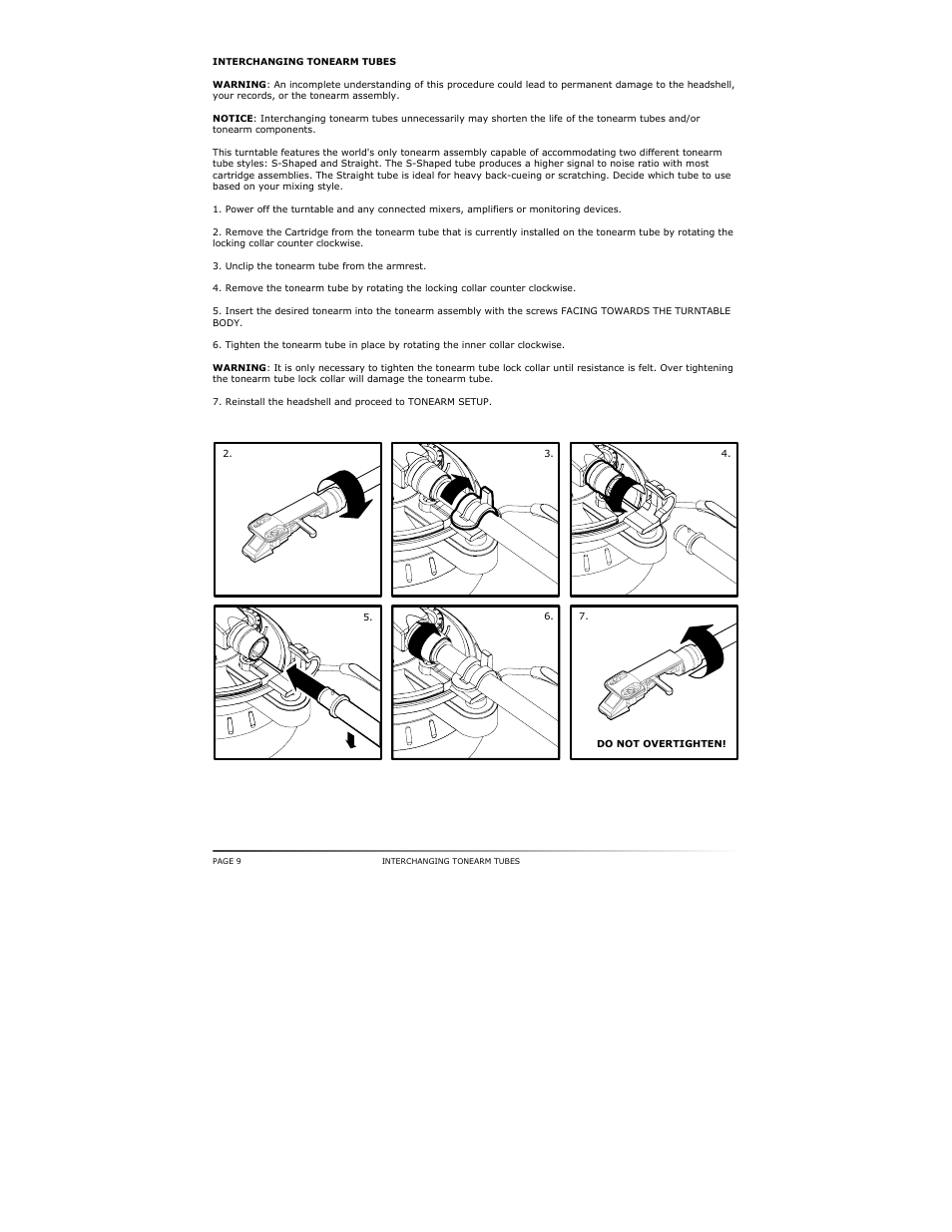 Numark Industries TT500 User Manual | Page 10 / 16