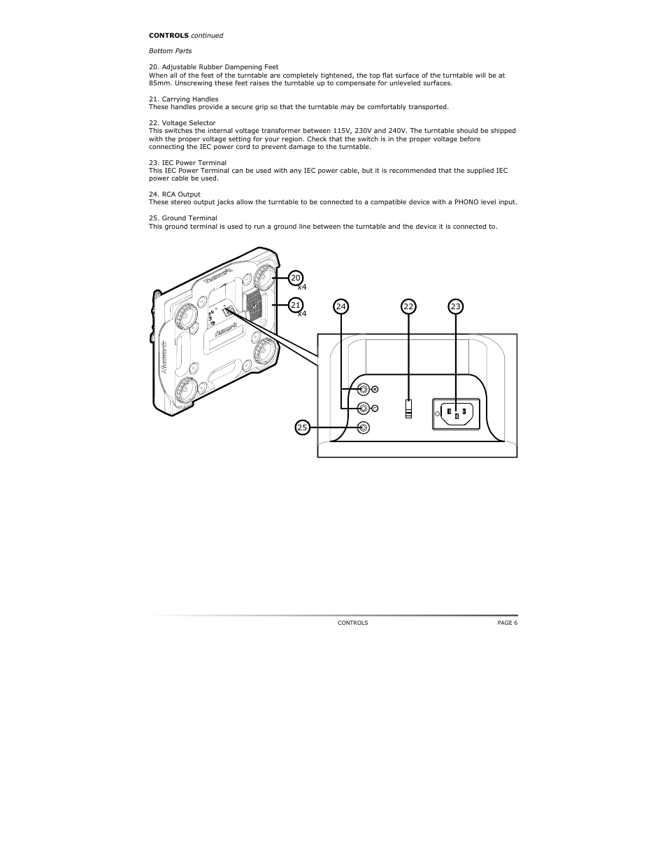 Numark Industries TT500 User Manual | Page 7 / 16
