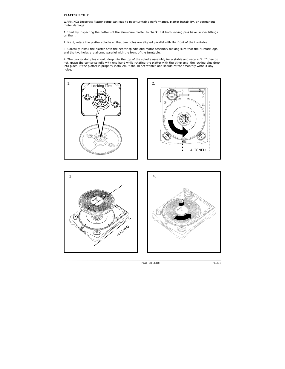 Numark Industries TT500 User Manual | Page 9 / 16