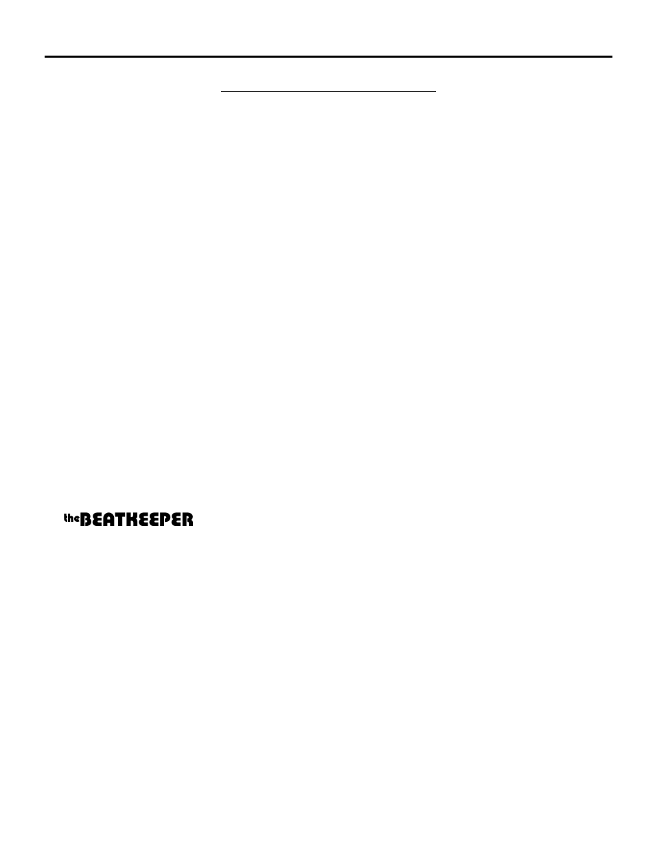 Beatkeeper, Dm1635 features | Numark Industries DM1635 User Manual | Page 4 / 20