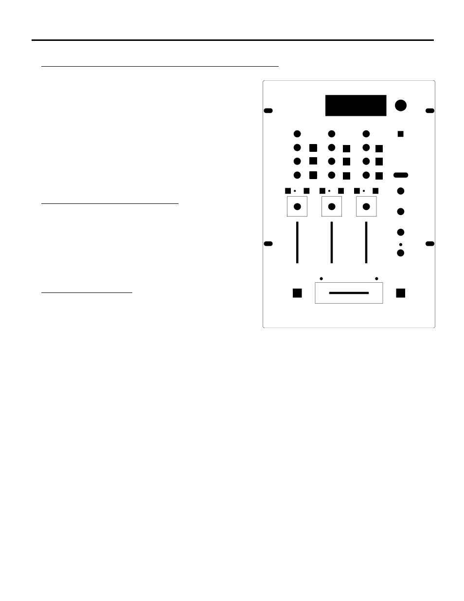 Dm2002x front panel diagram, Guided tour of features and operating instructions | Numark Industries DM2002X User Manual | Page 6 / 12