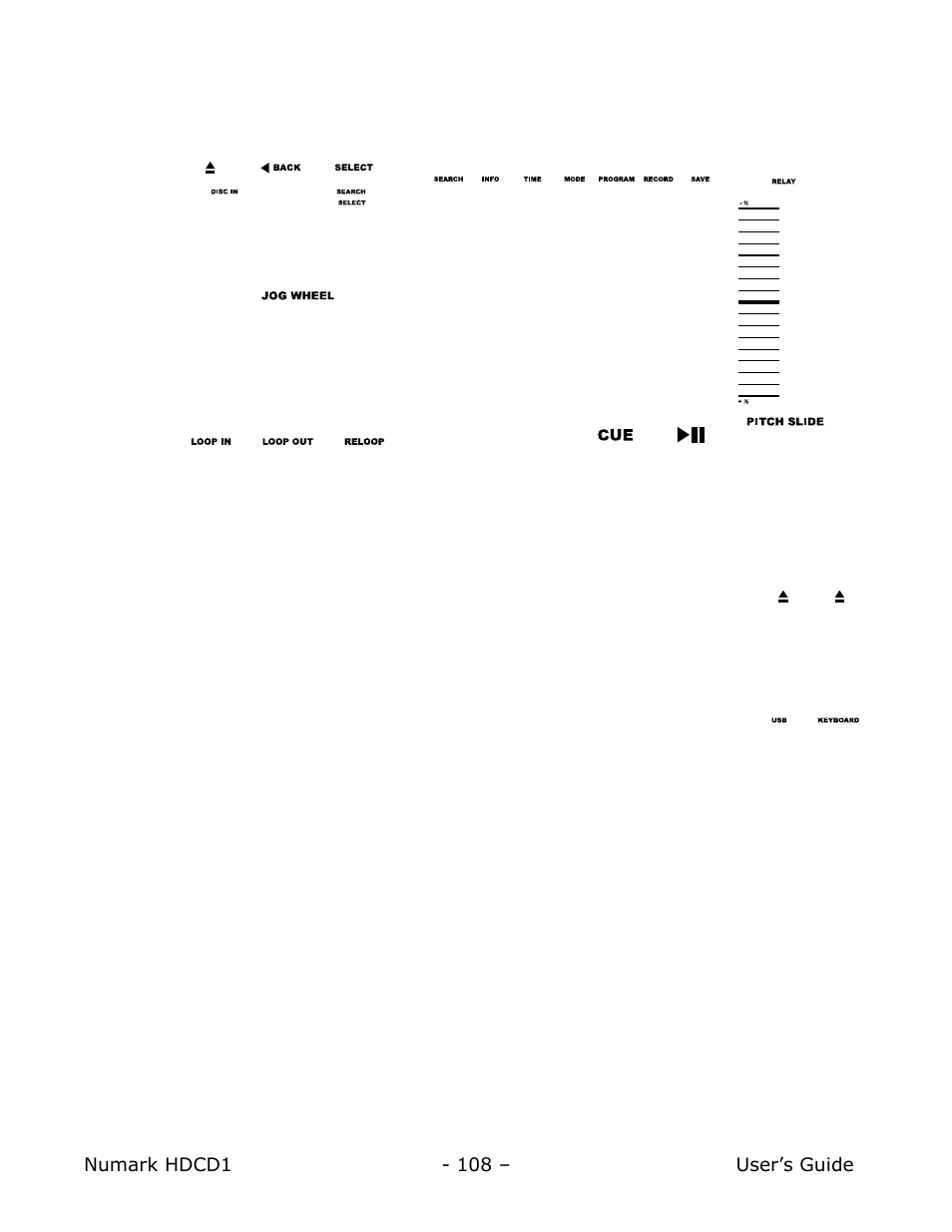 Numark Industries HDCD1 User Manual | Page 108 / 132