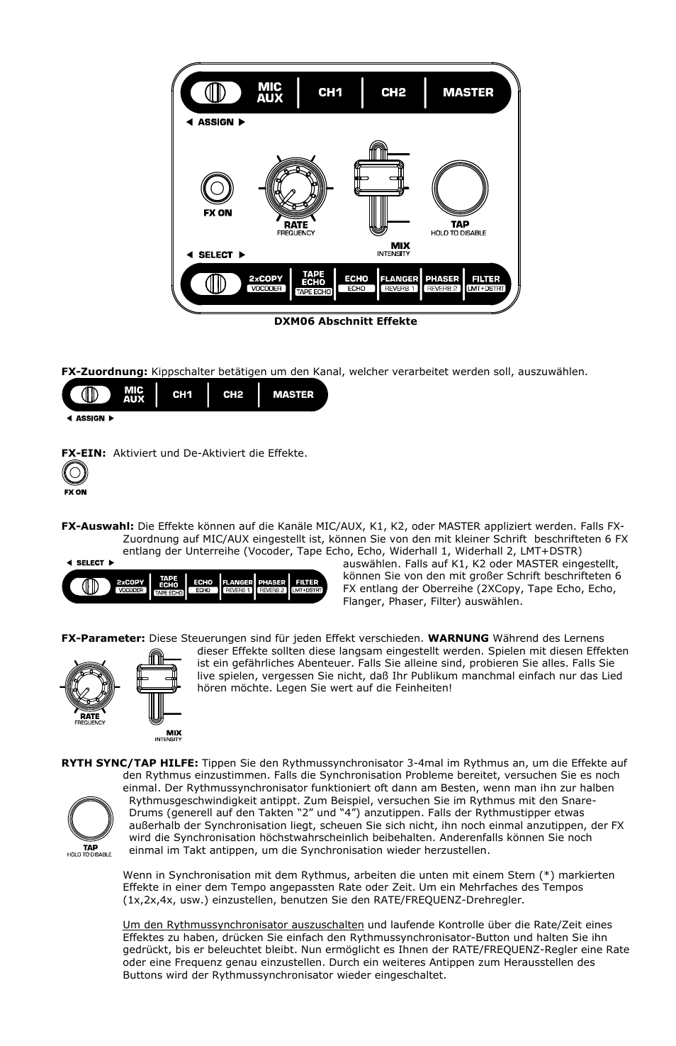 Numark Industries DXM 06 User Manual | Page 12 / 21
