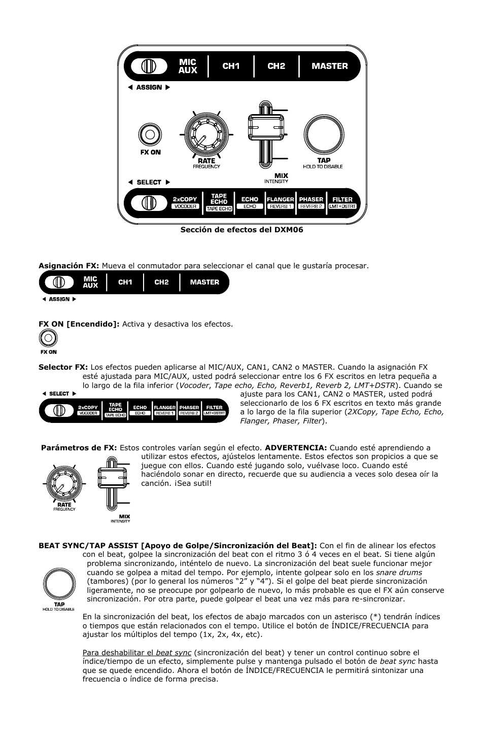 Numark Industries DXM 06 User Manual | Page 8 / 21