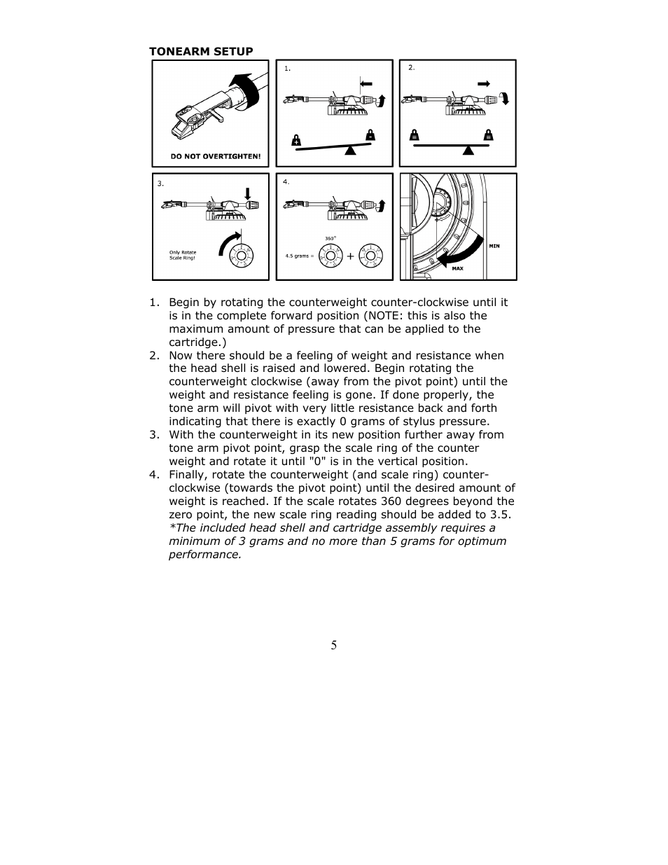 Numark Industries TTUSB User Manual | Page 5 / 16