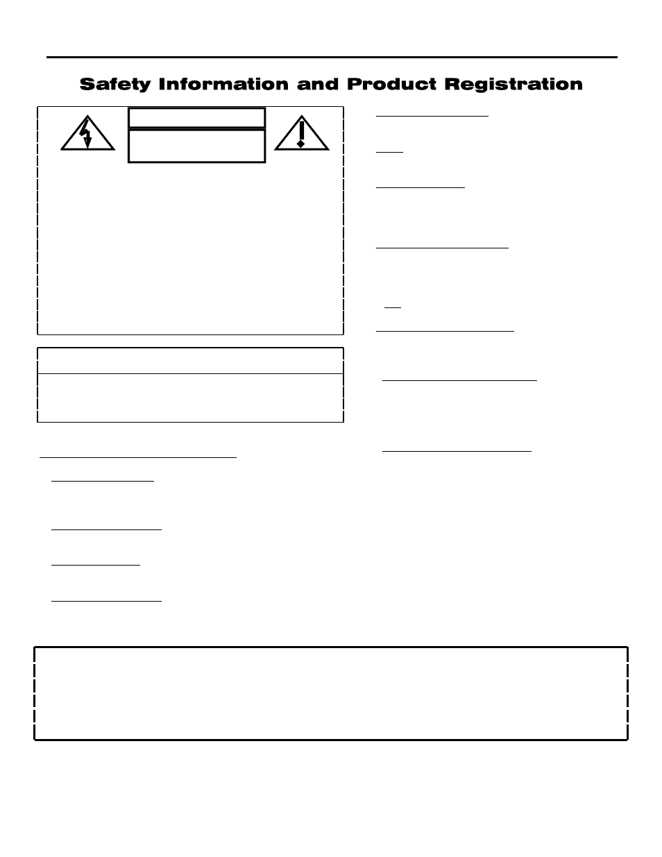 Caution, Safety instructions | Numark Industries TT1910 User Manual | Page 2 / 8