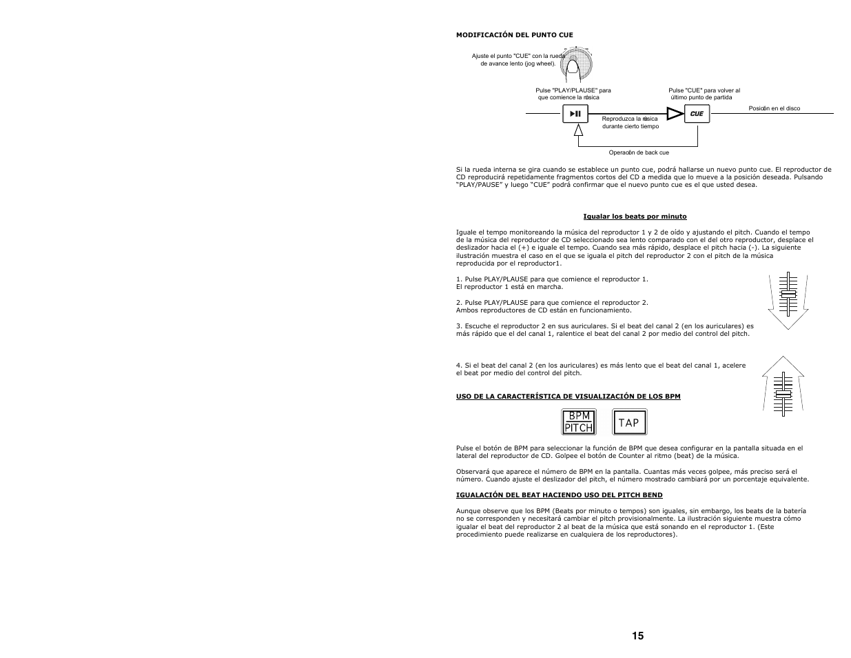 Numark Industries Professional Karaoke Mixing Station KMX02 User Manual | Page 15 / 38