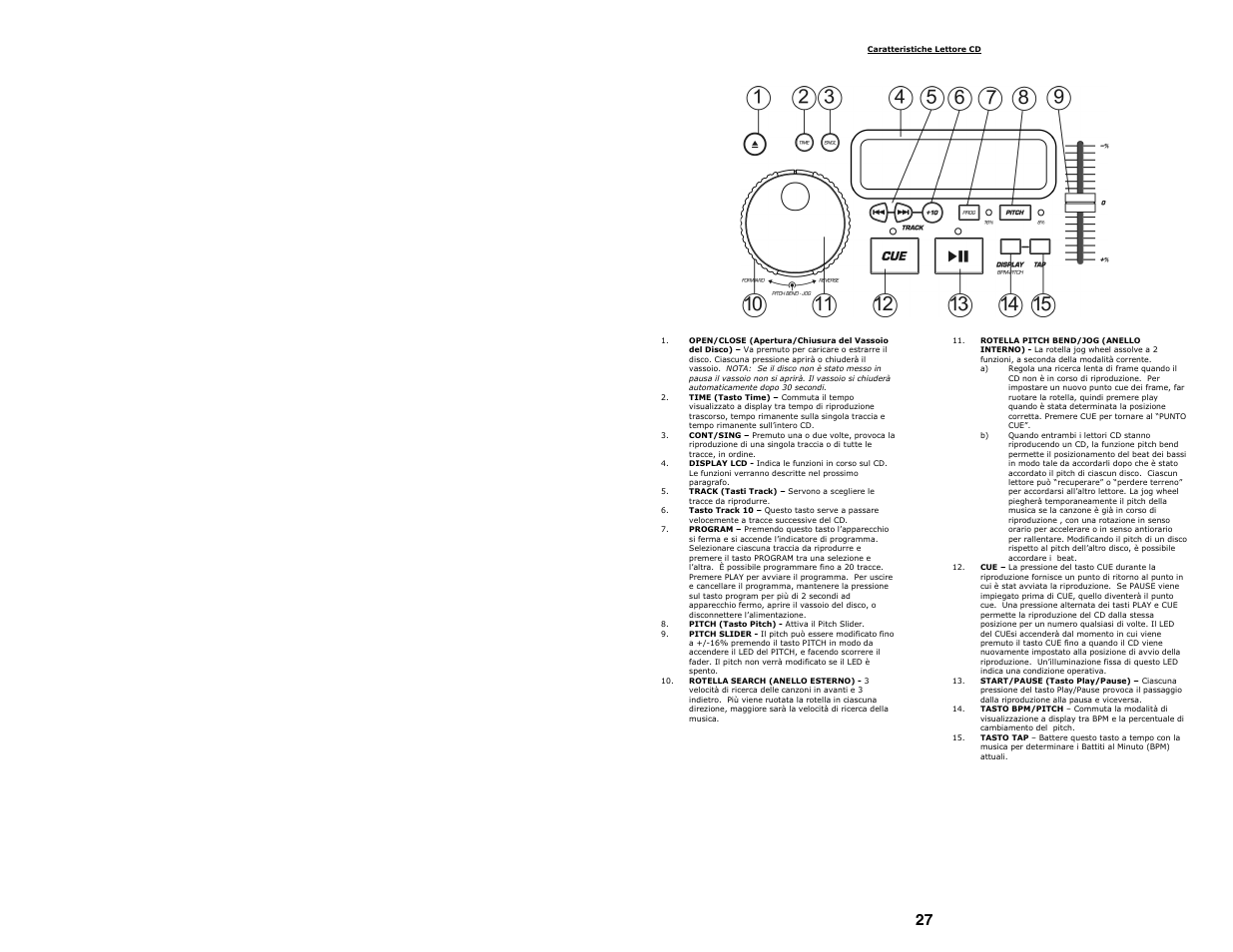 Numark Industries Professional Karaoke Mixing Station KMX02 User Manual | Page 27 / 38