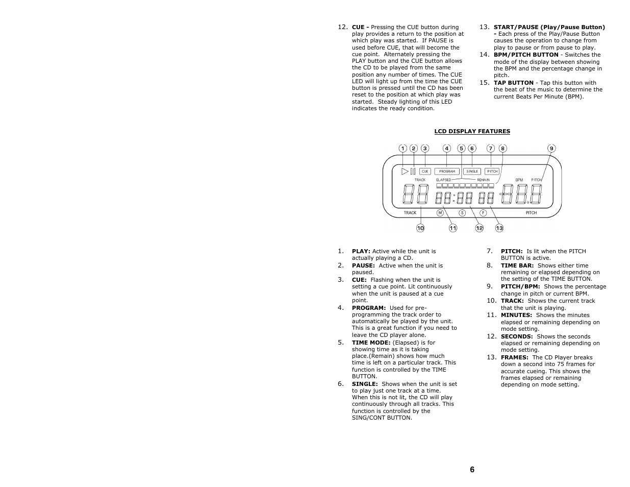Numark Industries Professional Karaoke Mixing Station KMX02 User Manual | Page 6 / 38