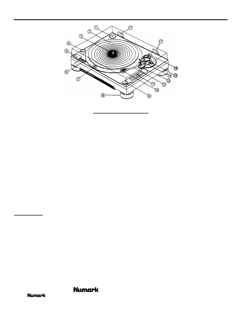 Numark Industries TT-1520 User Manual | Page 4 / 8