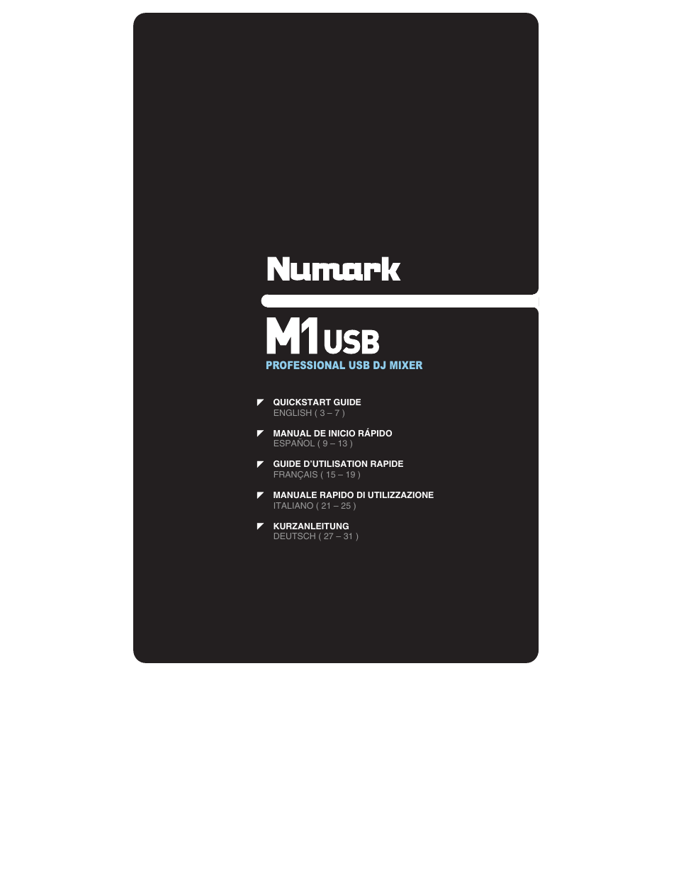 Numark Industries M1USB User Manual | 36 pages