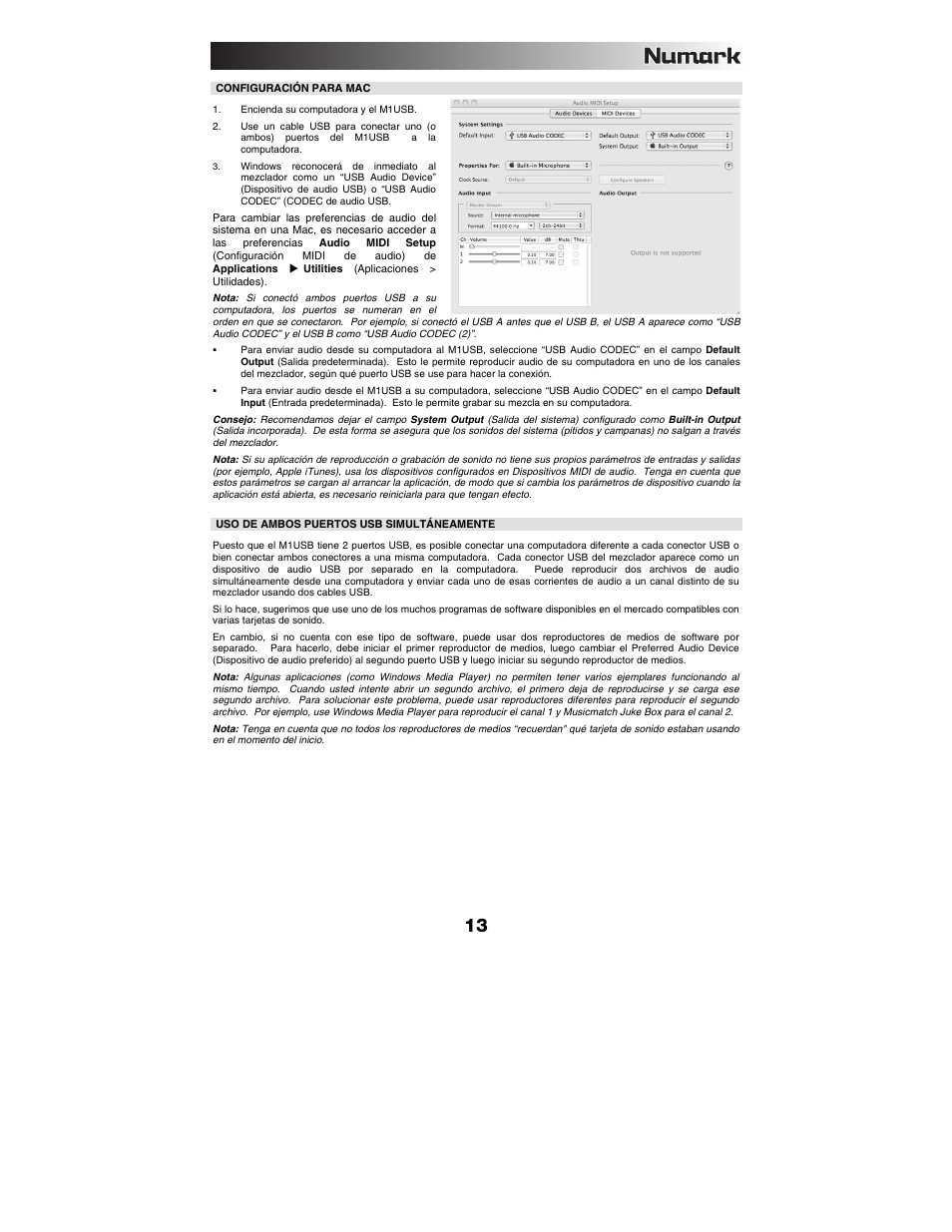 Numark Industries M1USB User Manual | Page 13 / 36