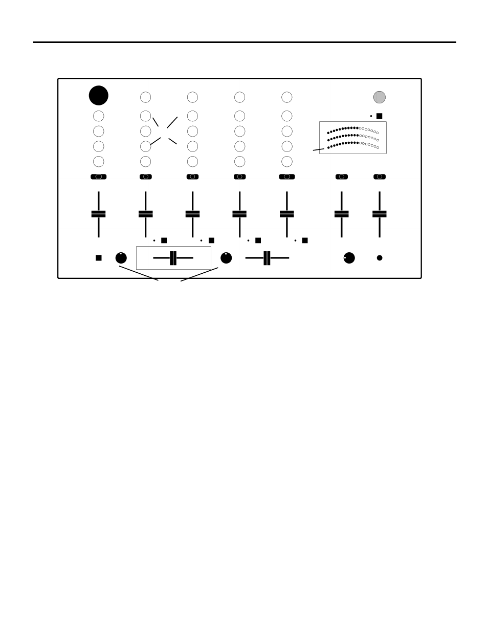 Dm1720x front panel diagram | Numark Industries DM1720X User Manual | Page 6 / 12