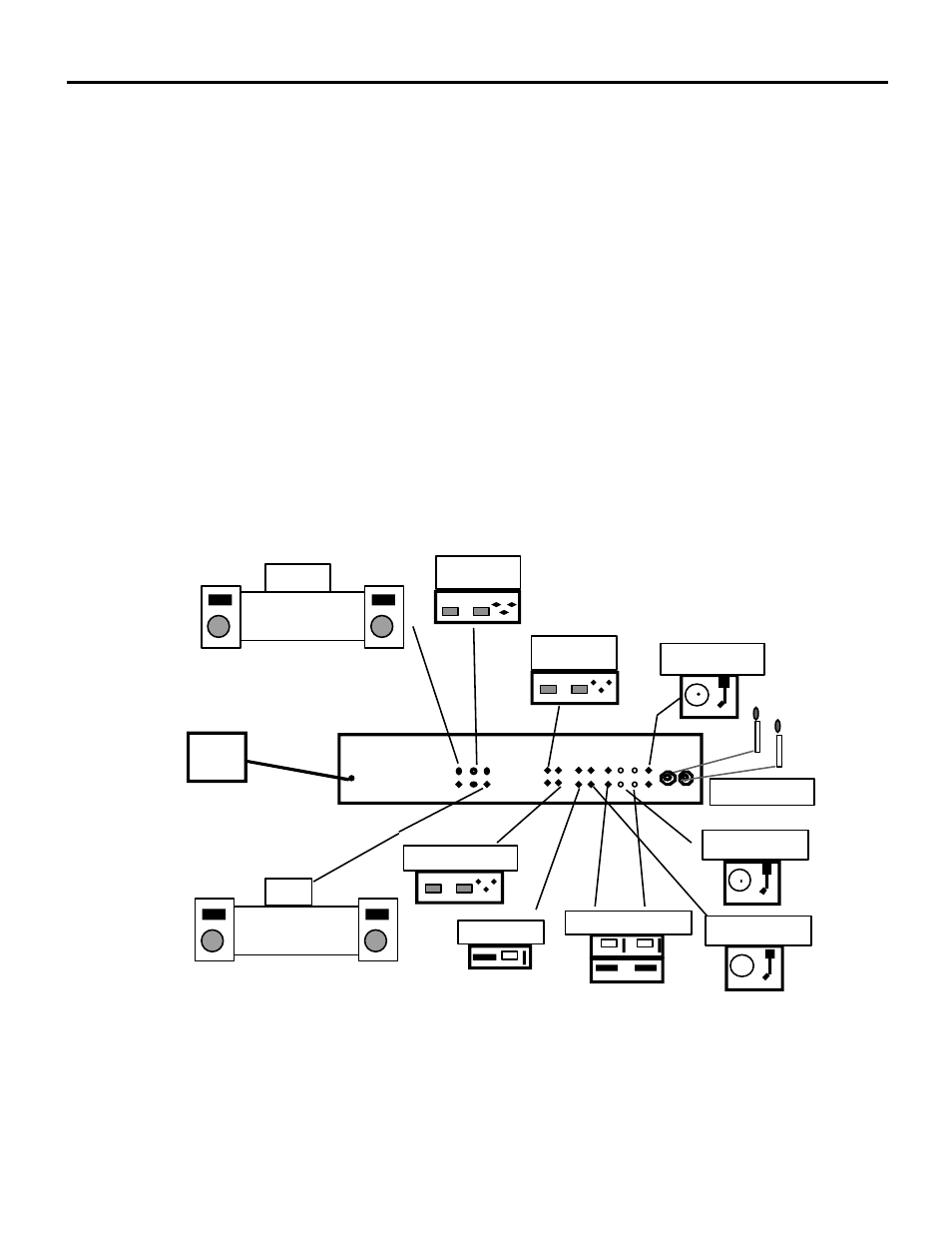 Instructions for connection, Dm1720x connection diagram | Numark Industries DM1720X User Manual | Page 9 / 12