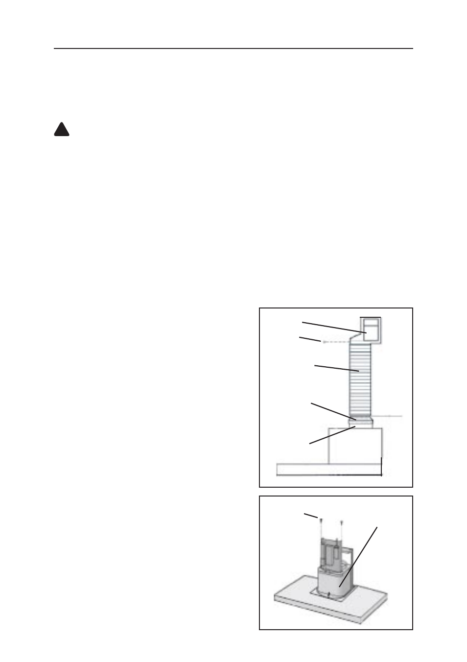 Préparation de la hotte | NuTone RM53000 User Manual | Page 25 / 44