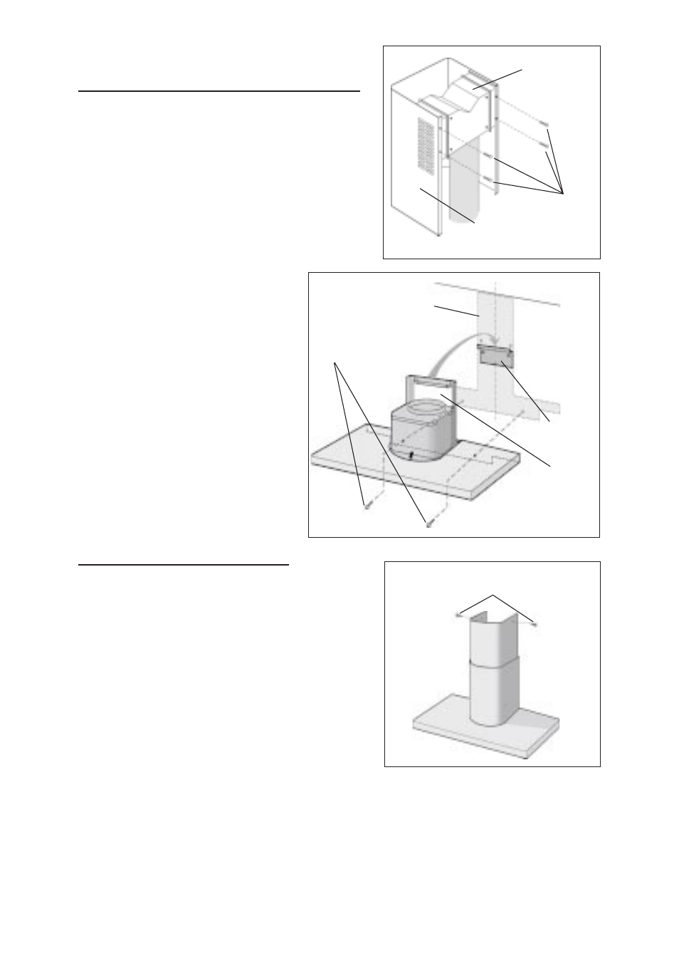 Préparation de la hotte (suite), Installation de la hotte | NuTone RM53000 User Manual | Page 26 / 44