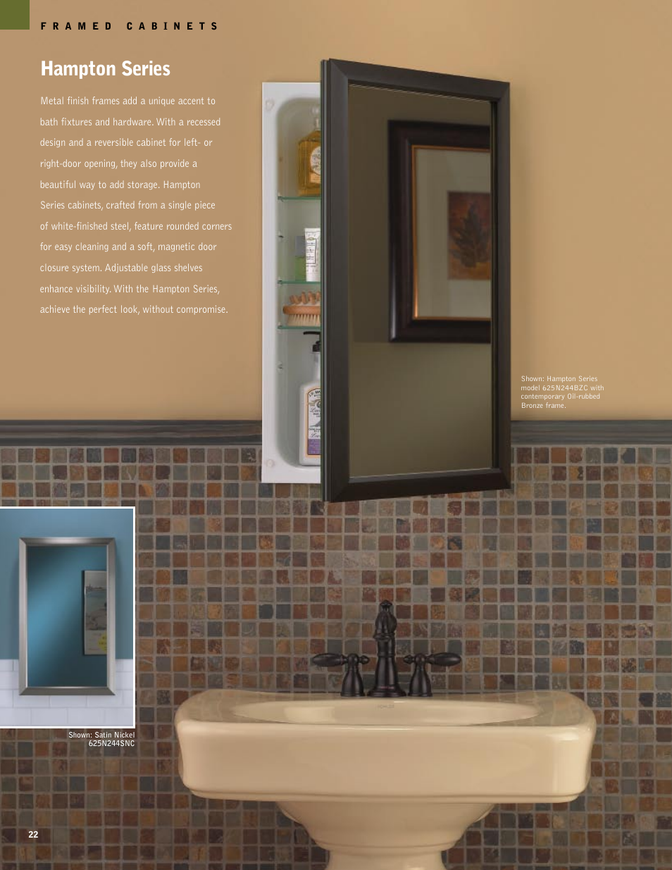 Hampton series | NuTone Hampton Series User Manual | Page 22 / 60