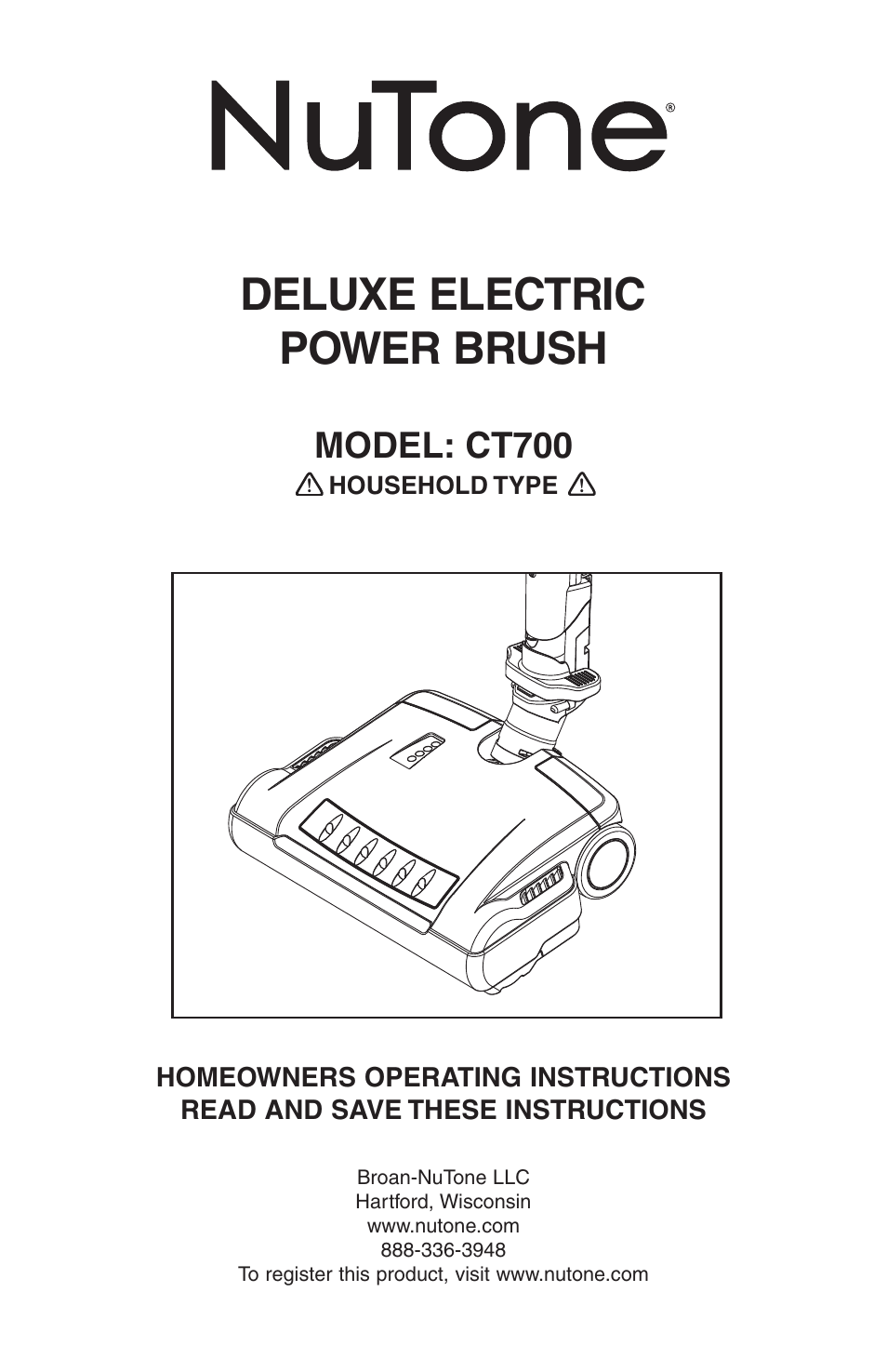 NuTone AB0008 User Manual | 16 pages