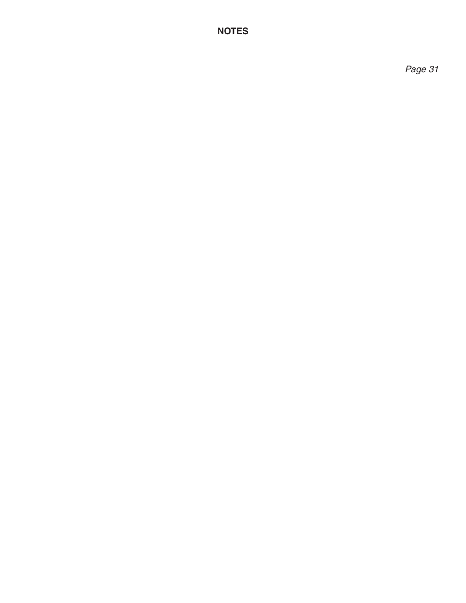 NuTone Nm100WH User Manual | Page 31 / 32