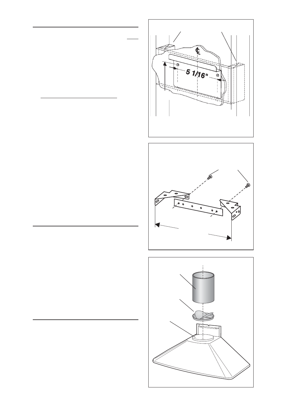 Install flue mounting bracket, Install mounting bracket, Prepare the hood | NuTone NP50000 User Manual | Page 6 / 36