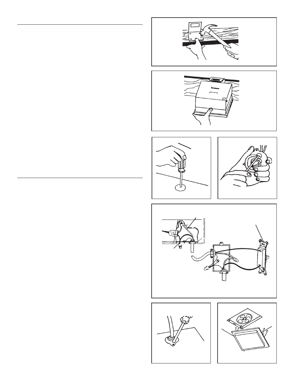 Installation, Use and care | NuTone DUCTLESS 682NT User Manual | Page 2 / 8