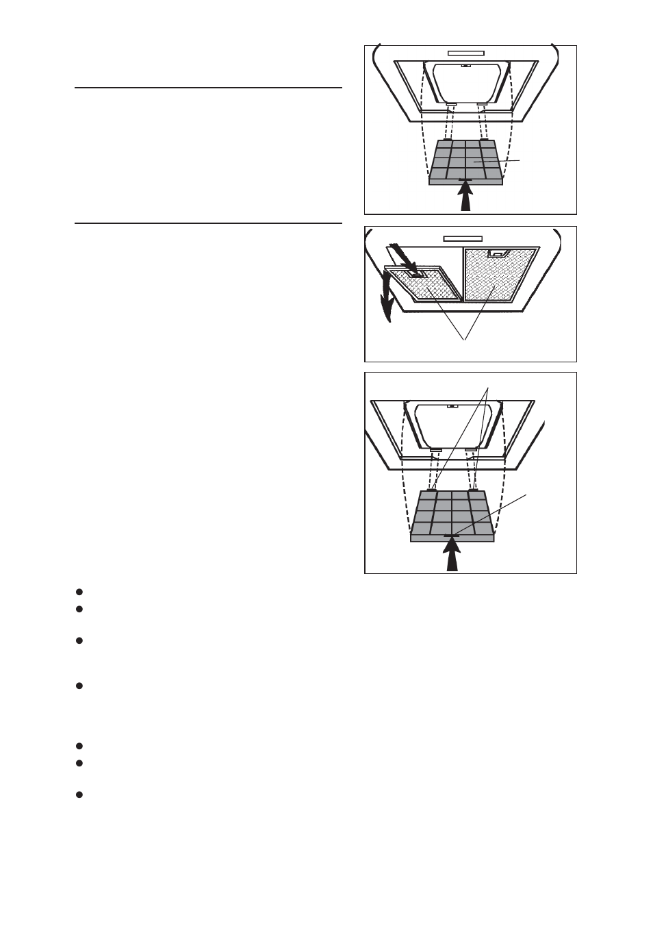 Instalacion del filtro, Mantenimiento, Configuracion sin tubo) | NuTone NP51000 User Manual | Page 32 / 40