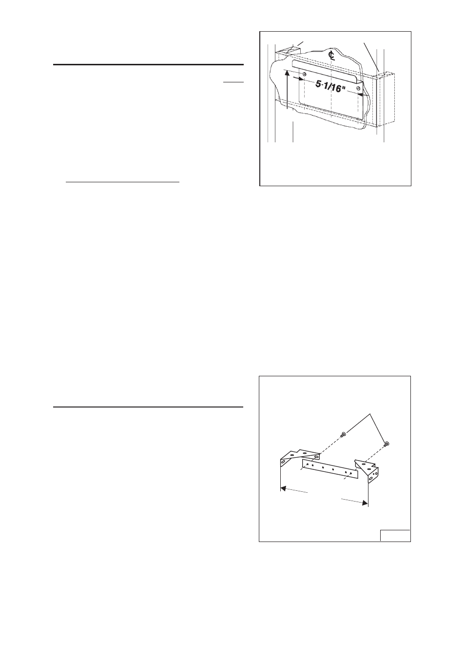 Install mounting bracket, Install flue mounting bracket | NuTone NP51000 User Manual | Page 6 / 40