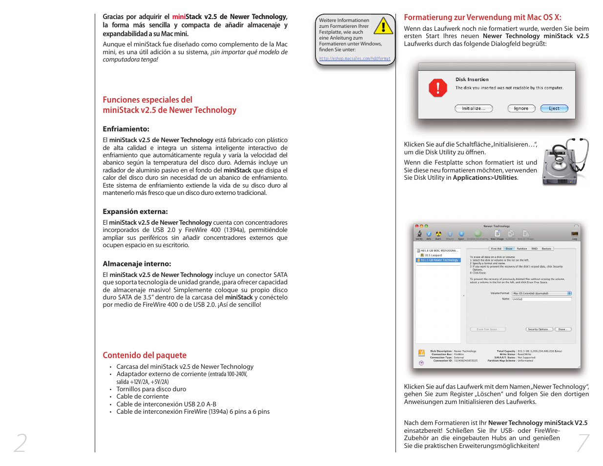 Newer Technology NWTMANMSV25ASSY User Manual | Page 10 / 20