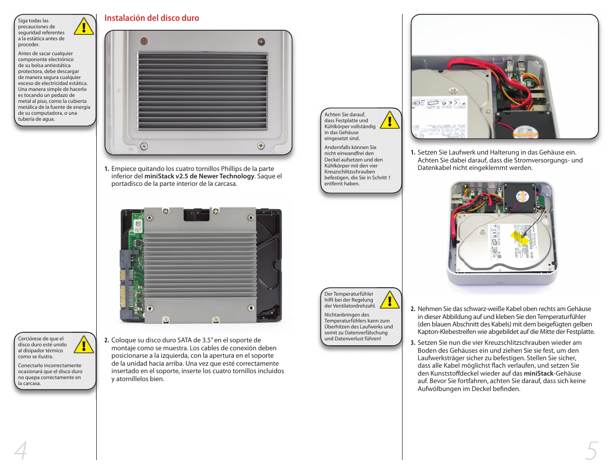 Newer Technology NWTMANMSV25ASSY User Manual | Page 12 / 20