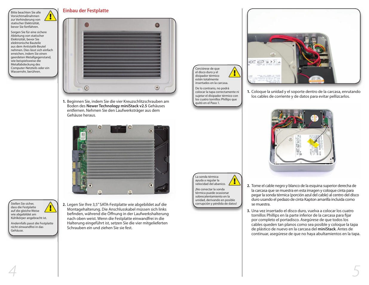 Newer Technology NWTMANMSV25ASSY User Manual | Page 13 / 20