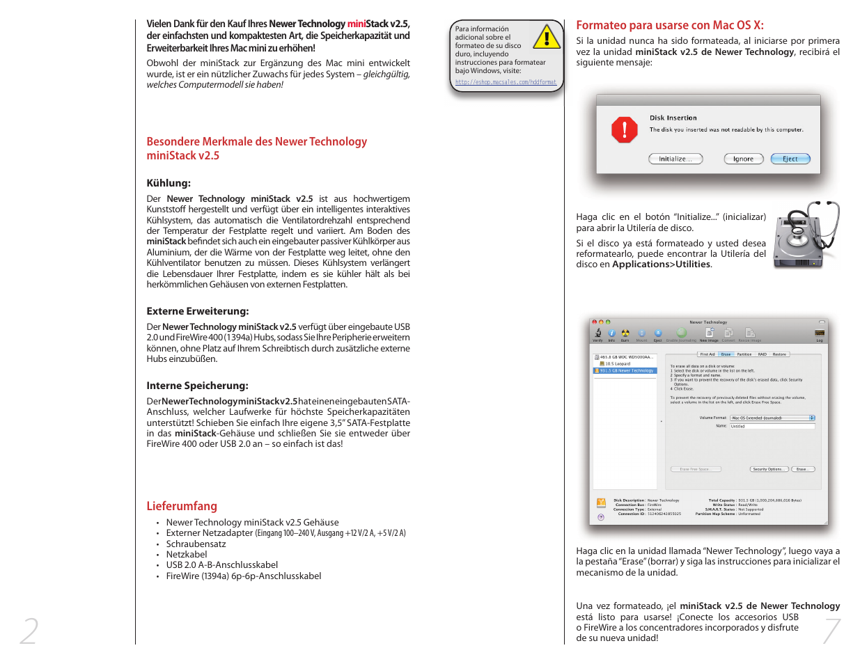 Newer Technology NWTMANMSV25ASSY User Manual | Page 15 / 20