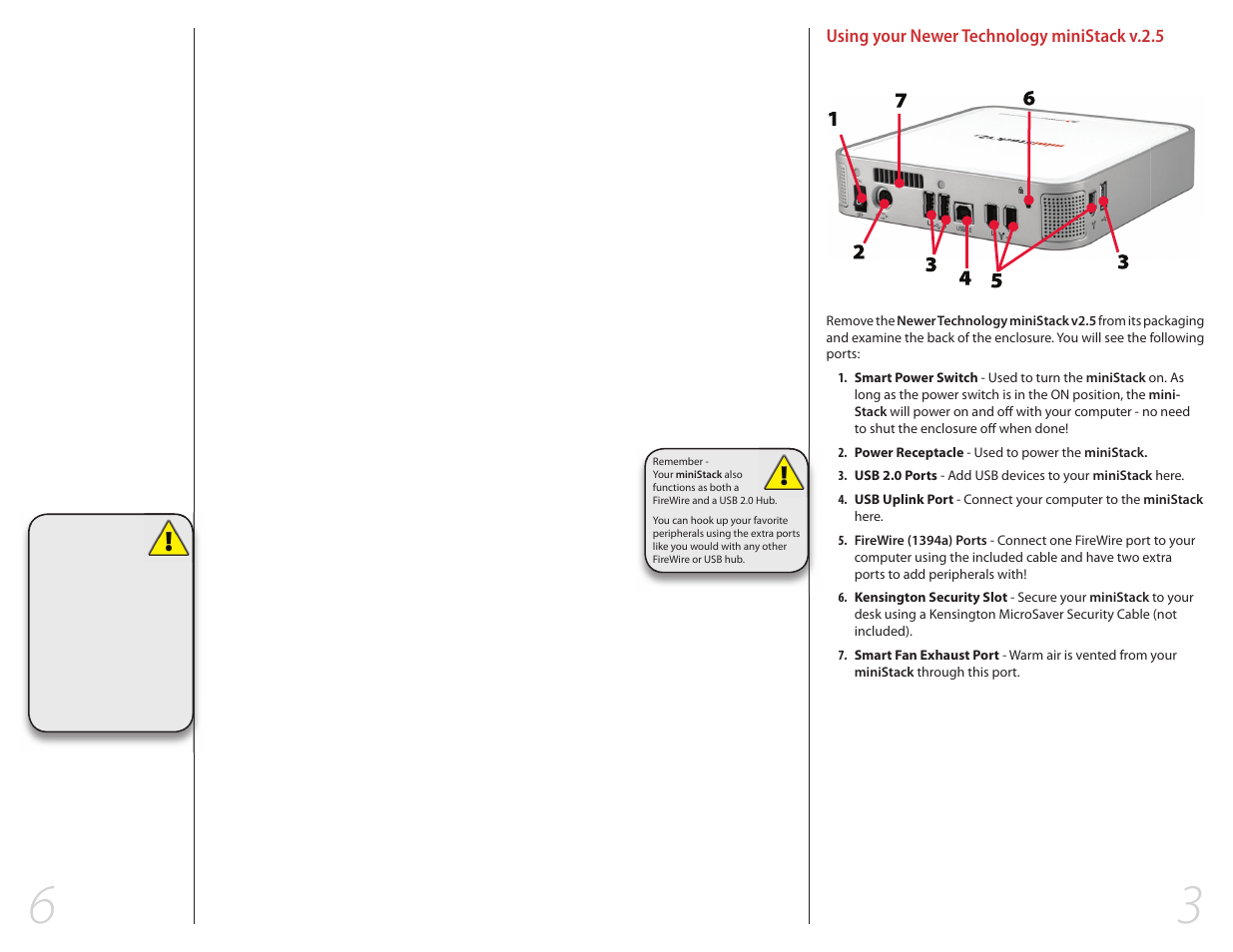 Newer Technology NWTMANMSV25ASSY User Manual | Page 3 / 20