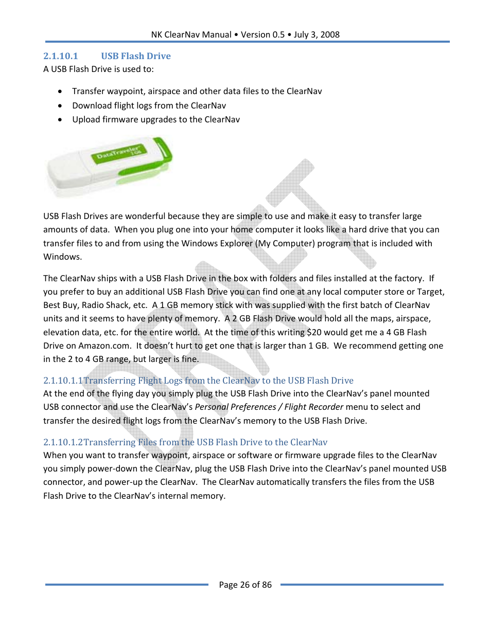 Nielsen-Kellerman ClearNav User Manual | Page 26 / 86