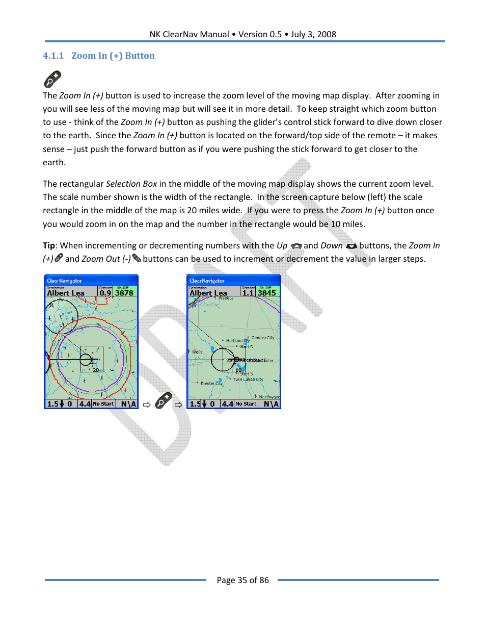 Nielsen-Kellerman ClearNav User Manual | Page 35 / 86