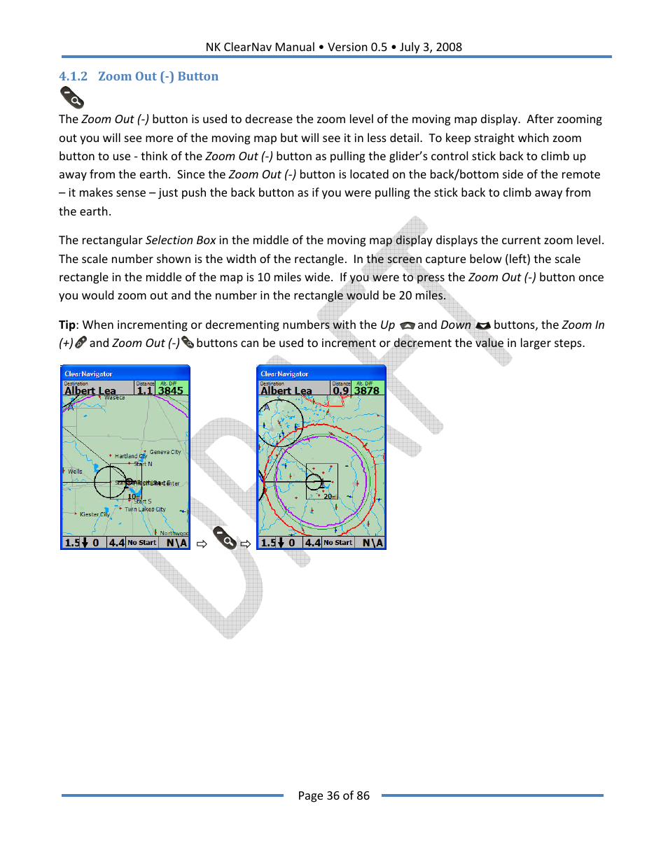 Nielsen-Kellerman ClearNav User Manual | Page 36 / 86