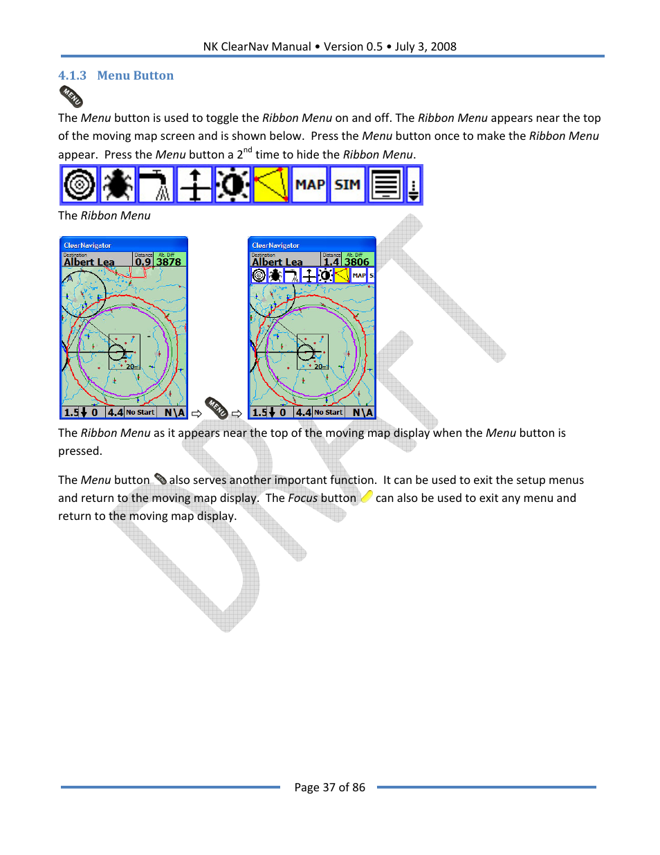 Nielsen-Kellerman ClearNav User Manual | Page 37 / 86