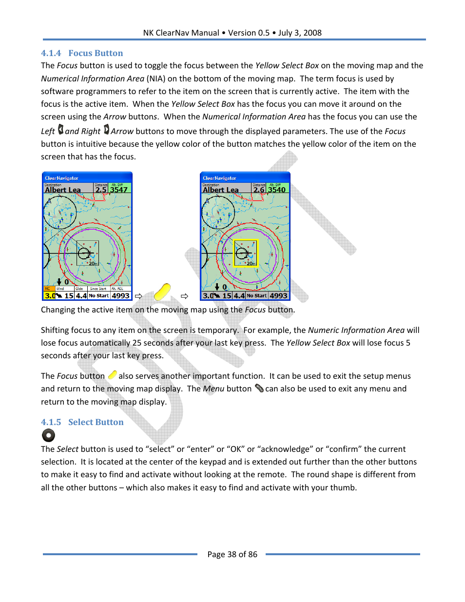 Nielsen-Kellerman ClearNav User Manual | Page 38 / 86