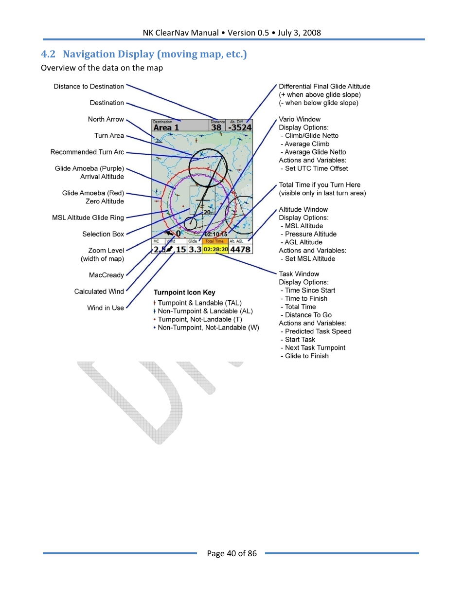 Nielsen-Kellerman ClearNav User Manual | Page 40 / 86