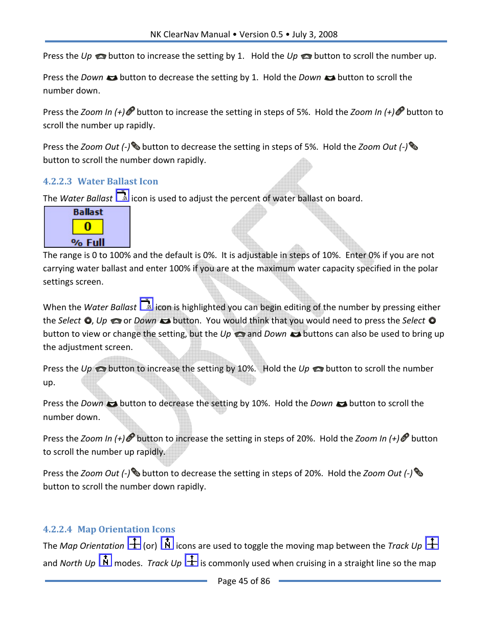 Nielsen-Kellerman ClearNav User Manual | Page 45 / 86